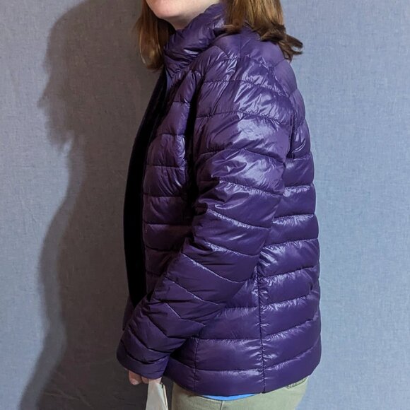 NuAge Sport Puffer Jacket Purple (Small) - Picture 9 of 12